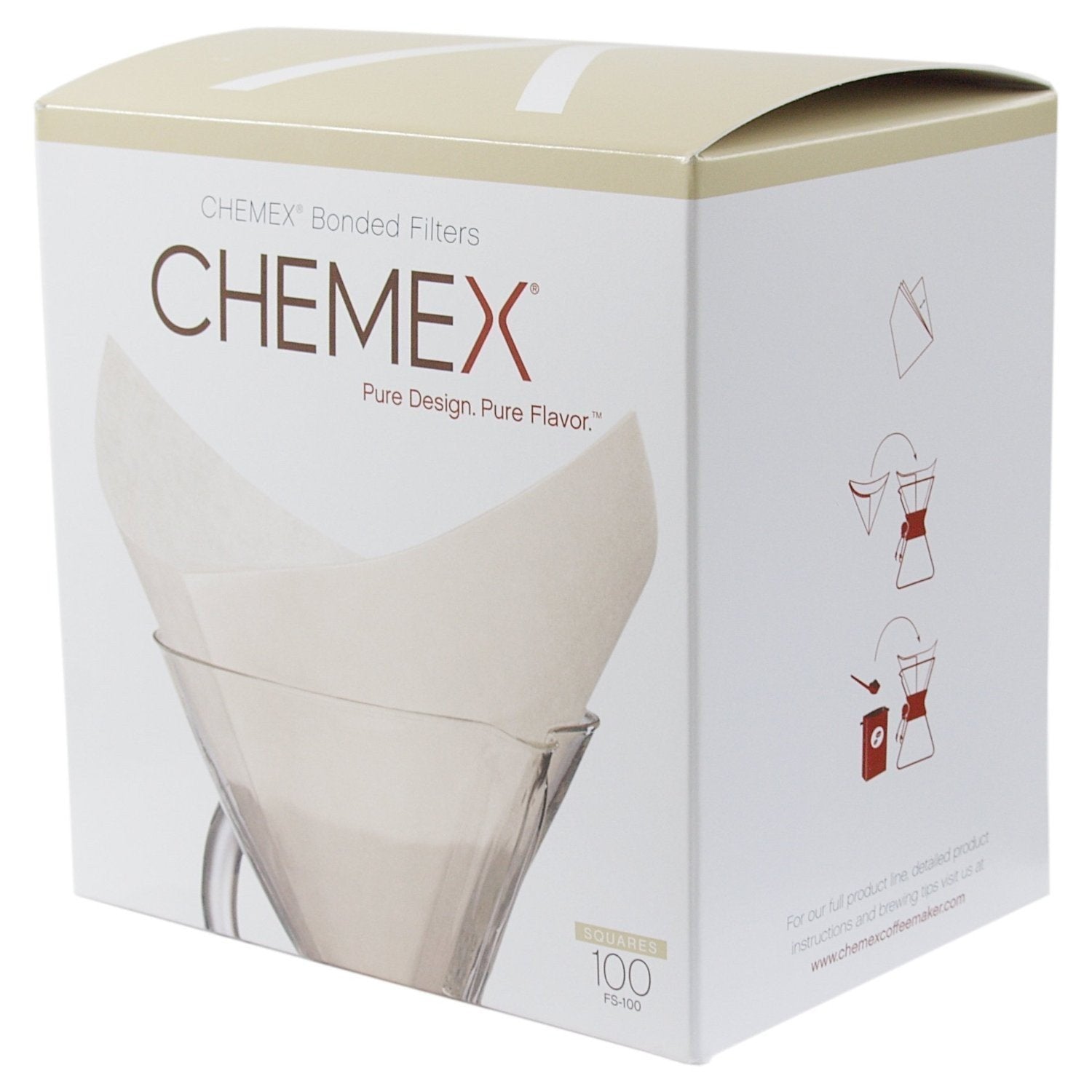 Chemex filtres x100 6-8 tasses